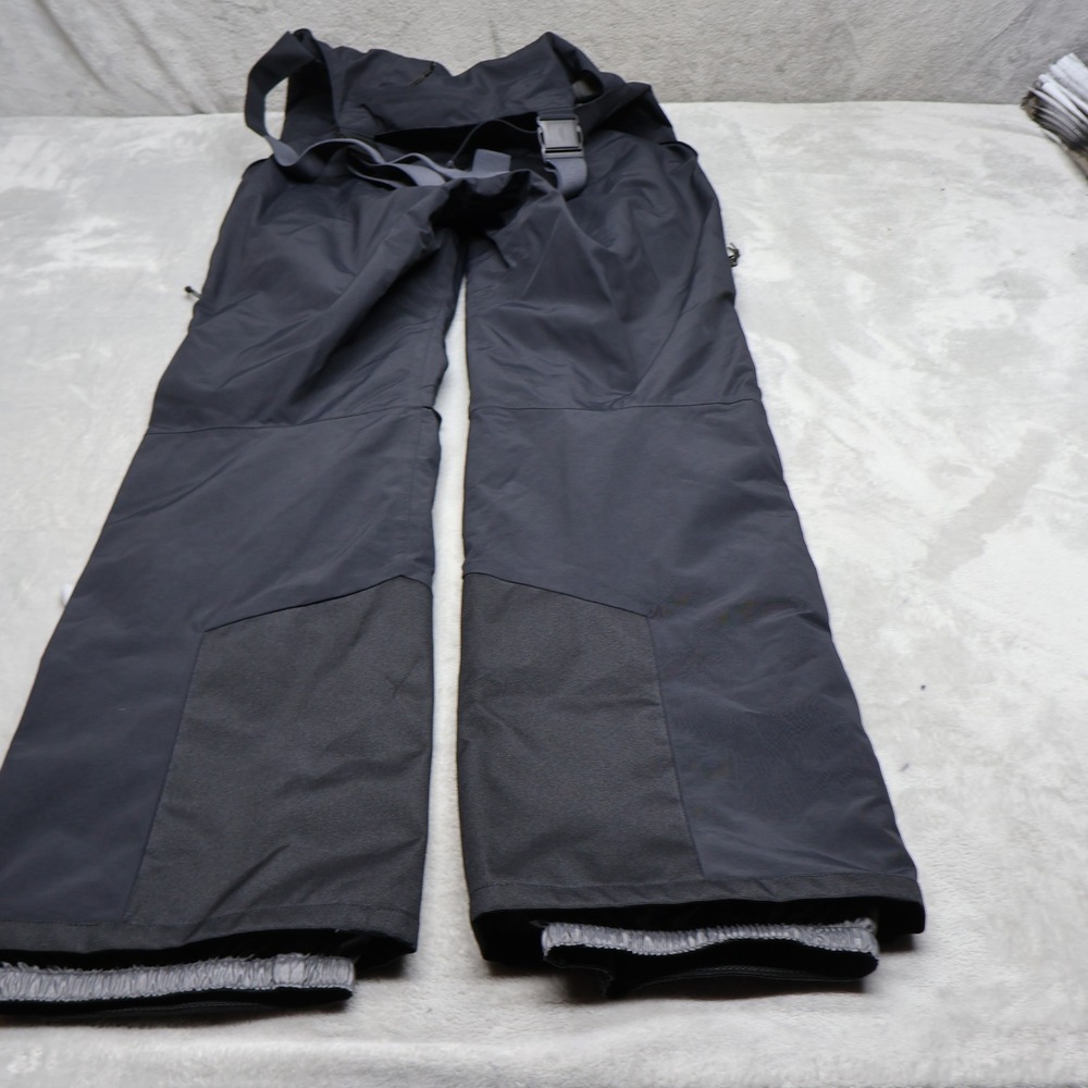 Rei Coop Snow Bibs Pants Men Medium Black First Chair GTX Waterproof Ski 37x31